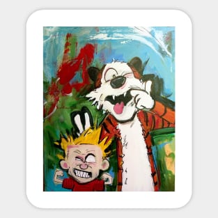 Calvin & Hobbes Sticker